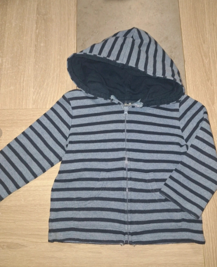 Gilet zippé bébé garçon - photo numéro 2