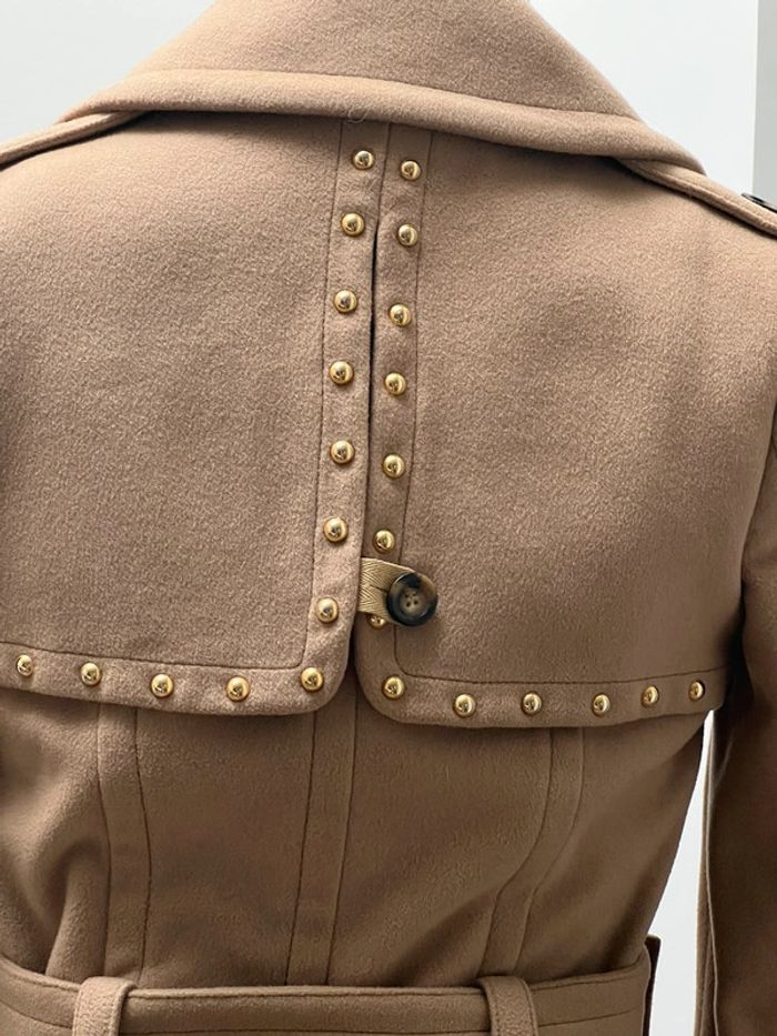 Trench en laine vierge et cachemire Pinko - photo numéro 6