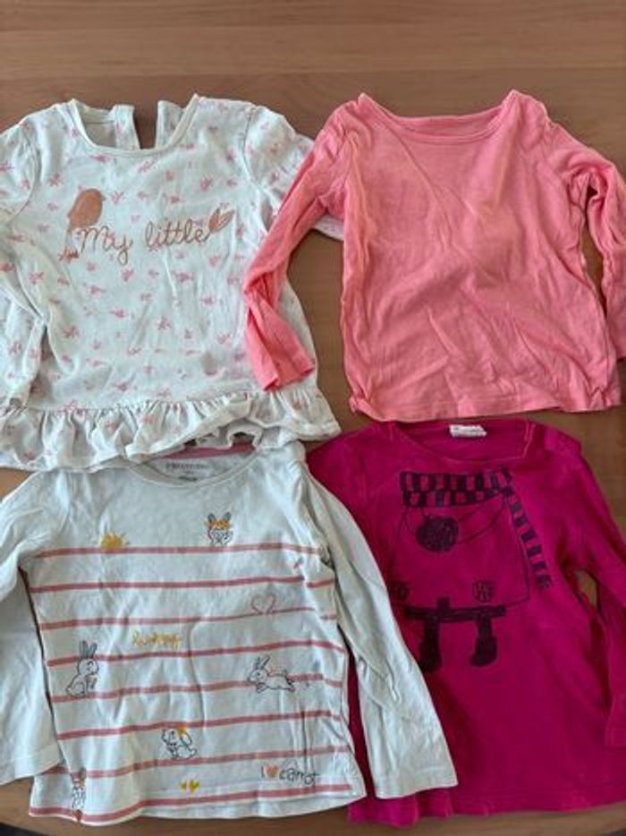 Lot de 15 t-shirts manches longues 18M - photo numéro 5