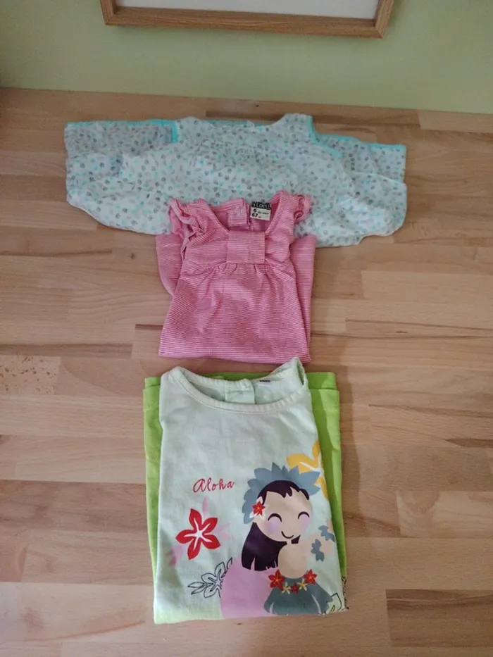 Lot de 3 robes