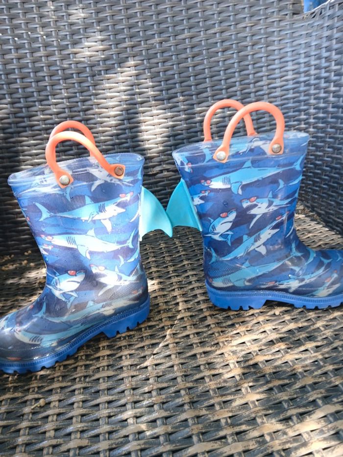 Bottes de pluie requin - photo numéro 3
