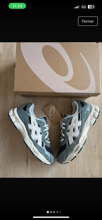 Asics Gel Nyc Graphite Grey 40