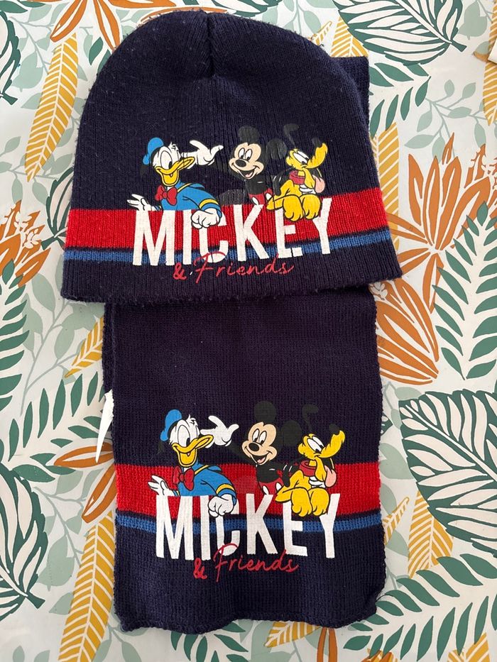 Ensemble écharpe + bonnet