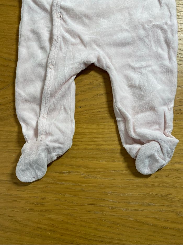 Kimadi Pyjama Grenouillère rose Taille 6 mois - photo numéro 3