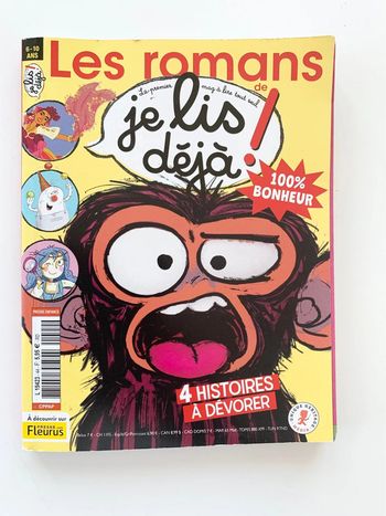 Livre 4 histoires - Les Romans de Je lis déjà ! n°44