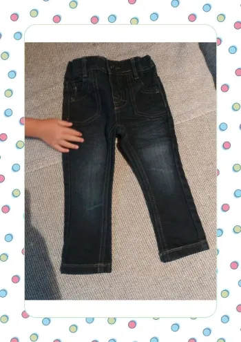 Jeans slim fit bleu foncé