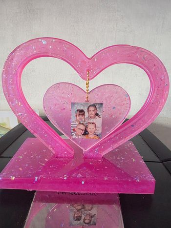 💖 Cœur décoratif personnalisé en résine 💖