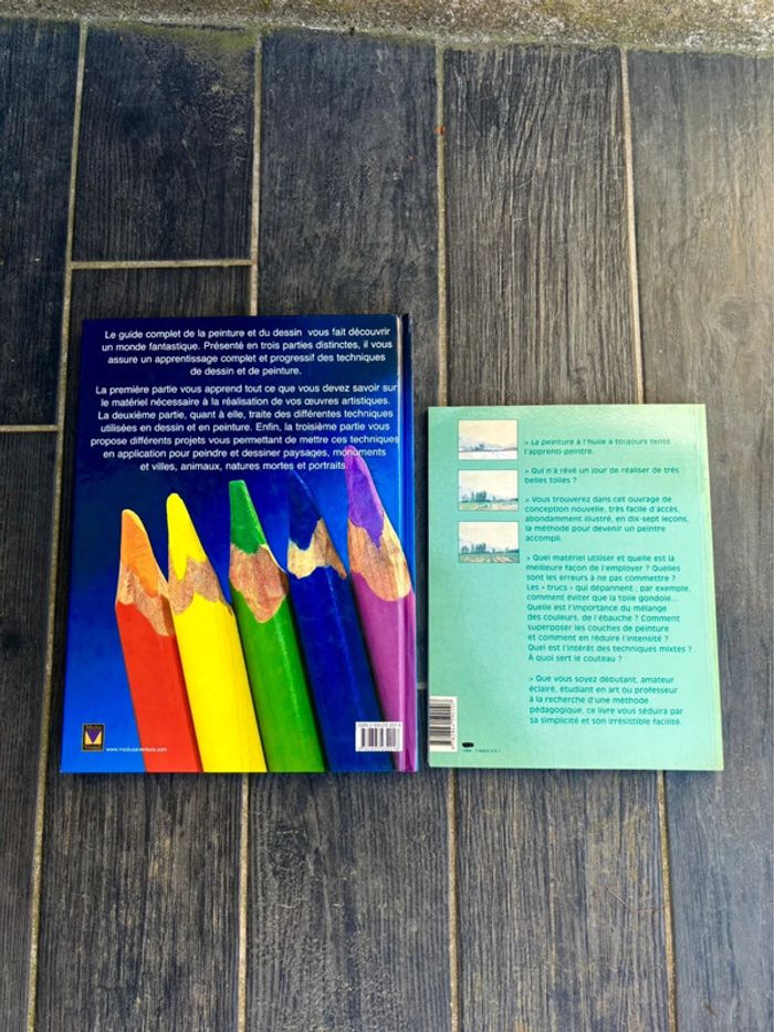 Lot Livres Pour Apprendre la Peinture et le Dessin / Possibilité de prendre à l’unité - photo numéro 4