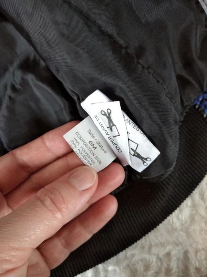 Veste blouson imperméable avec capuche Garçon 6 mois Tissaia - photo numéro 10