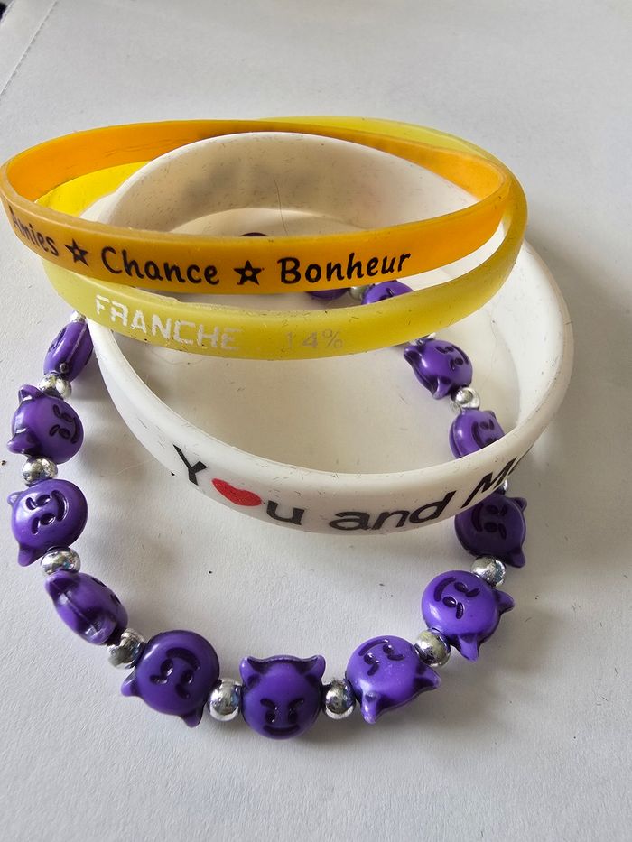 Lot 4 bracelets - photo numéro 2