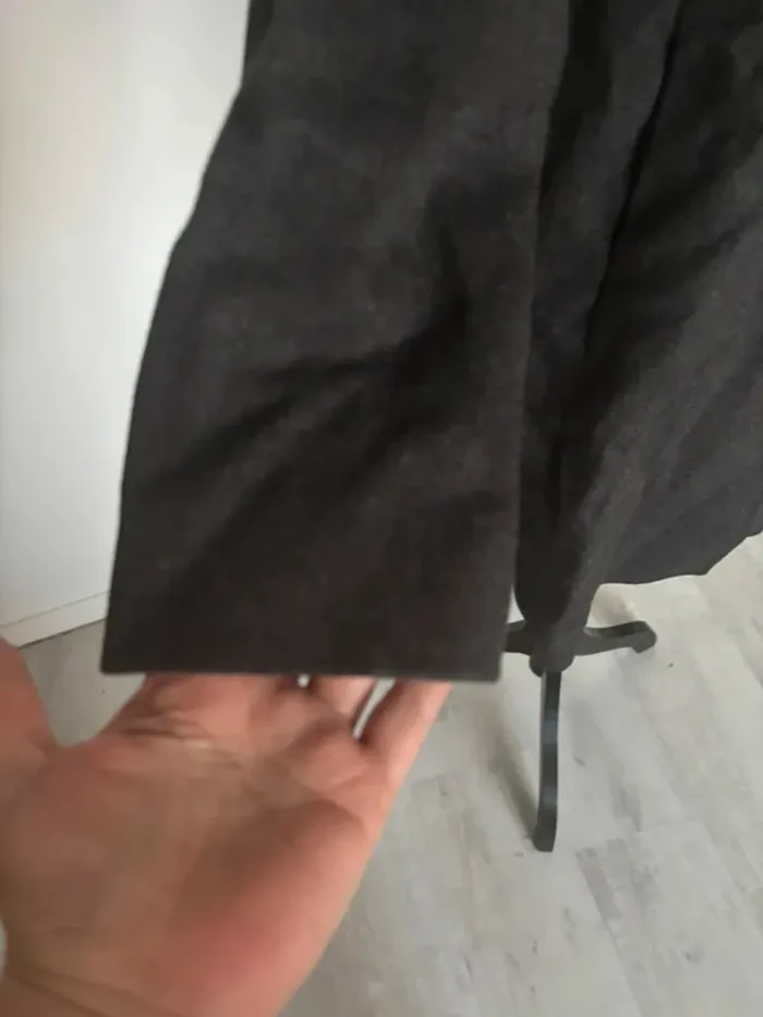 Manteau long femme Zara gris foncé taille S - photo numéro 3