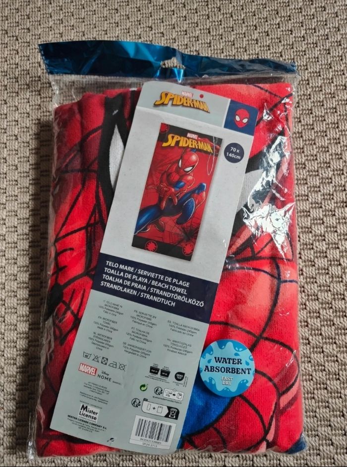 Serviette de bain Spiderman