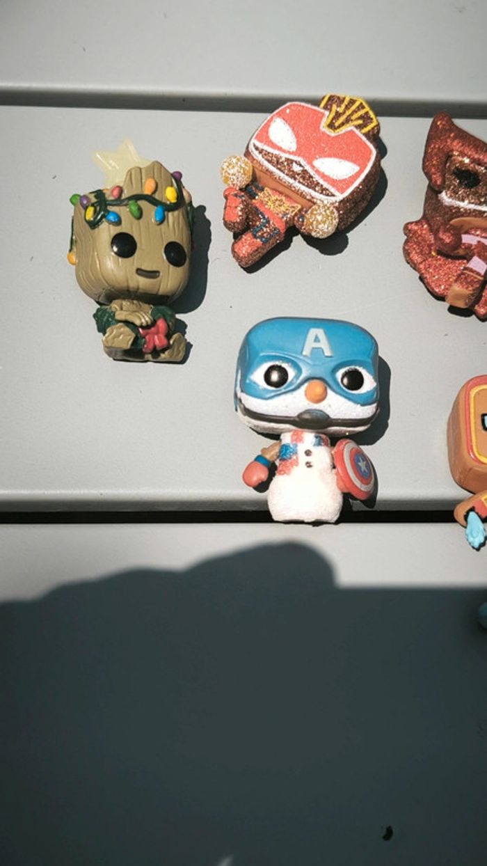 Lot de 7 mini pop marvel très bon état - photo numéro 4