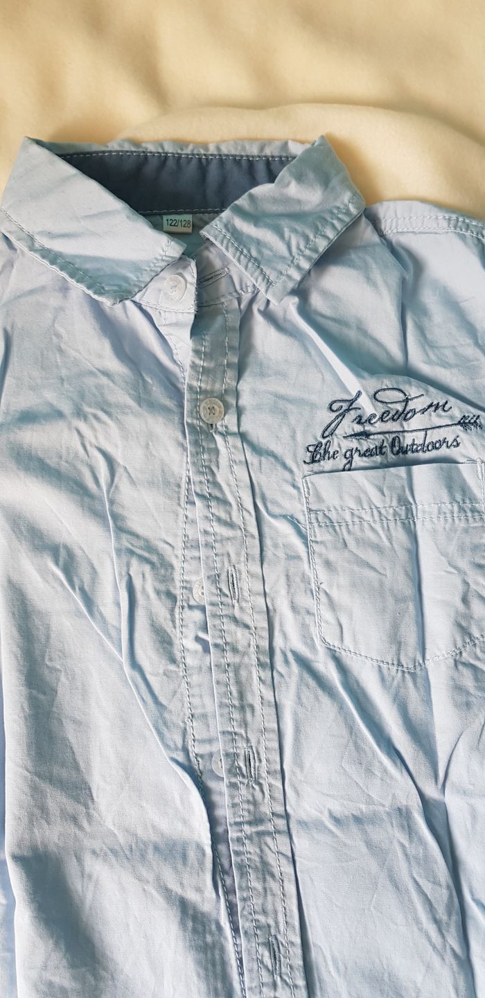 Chemise bleu ciel - photo numéro 2