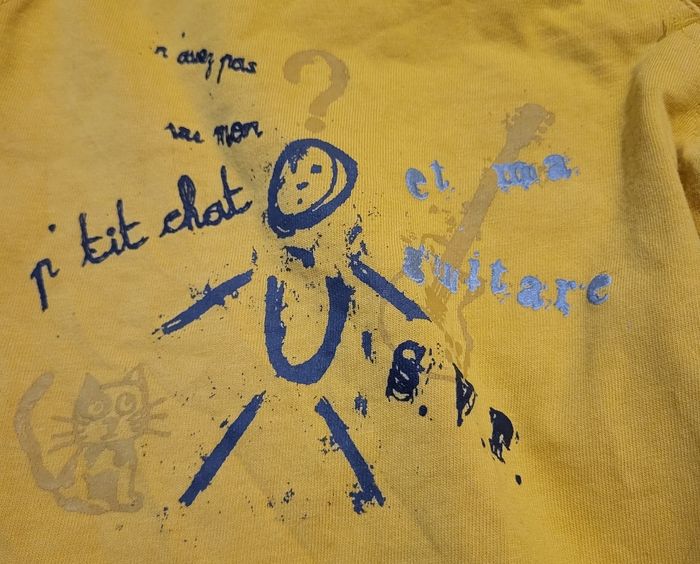 Tee-shirt jaune Sergent Major - photo numéro 2