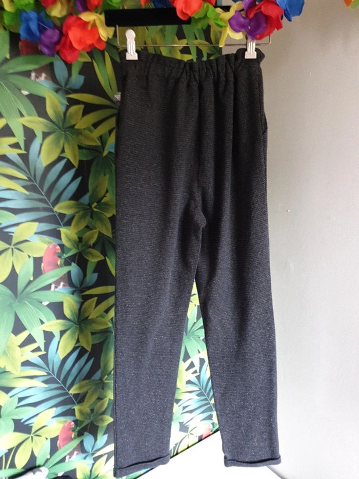 Pantalon taille haute scintillant - photo numéro 4