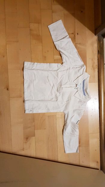 Polo garçon manches longues 2 ans.