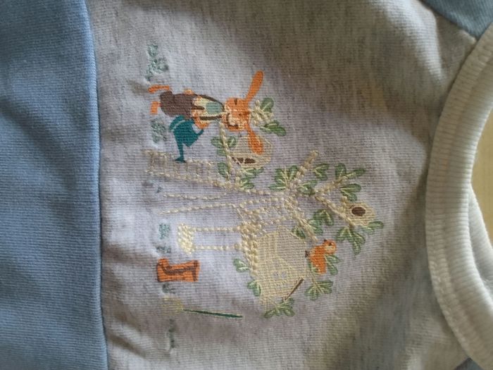 Pyjama bébé blue.1-3 M. Absorba. Excellent qualité - photo numéro 2