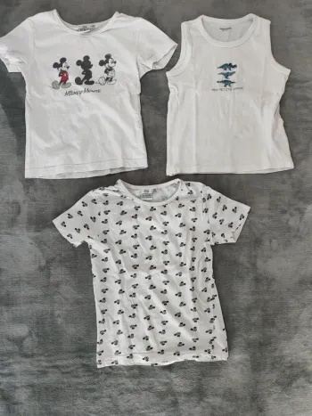 Maillot de corps 6 ans garçon lot
