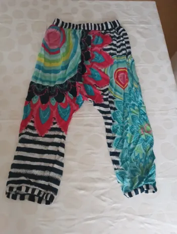 Pantalon sarouel fille Desigual taille 9/10 ans