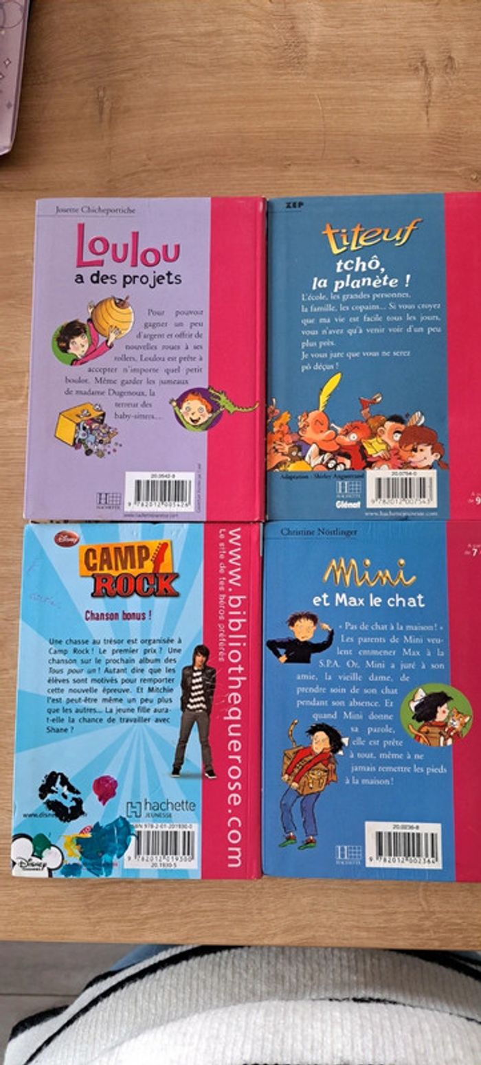 4 livres bibliothèque rose - photo numéro 2