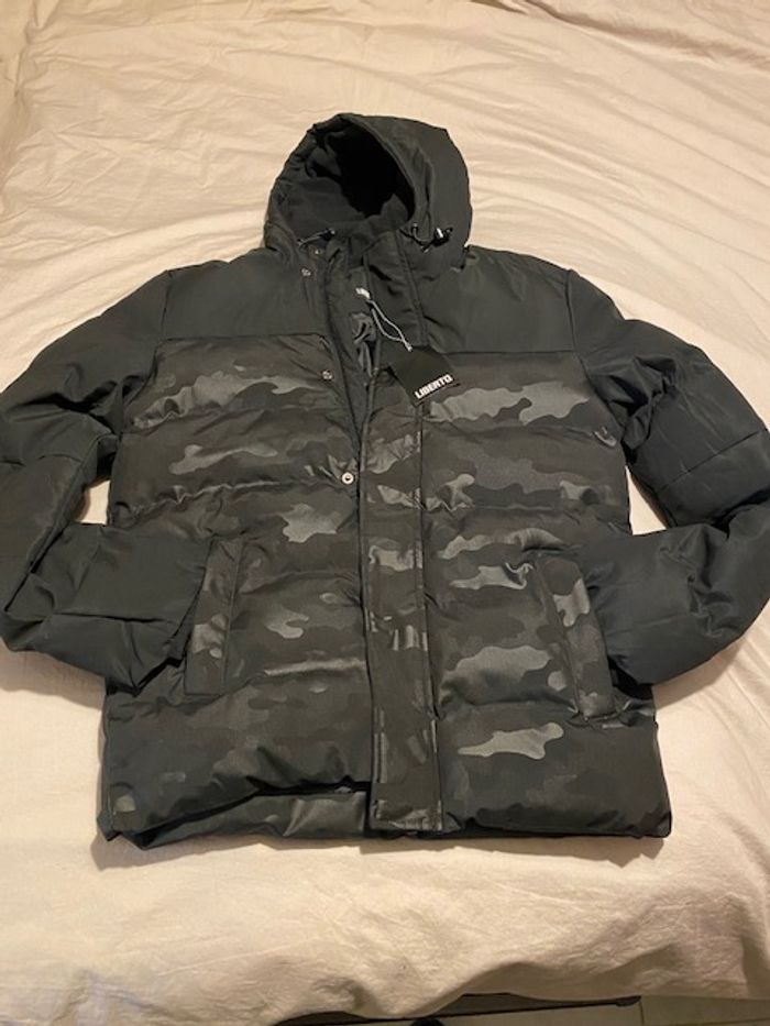 Doudoune noir Liberto