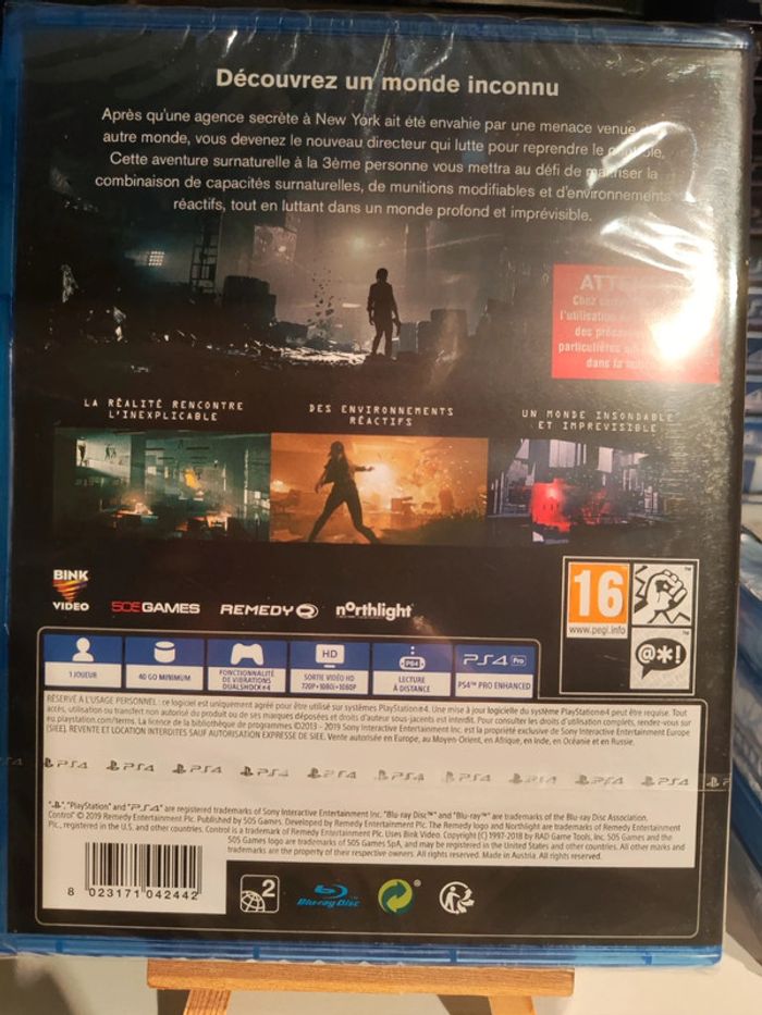 Jeu PS4 Control neuf sous blister - photo numéro 2