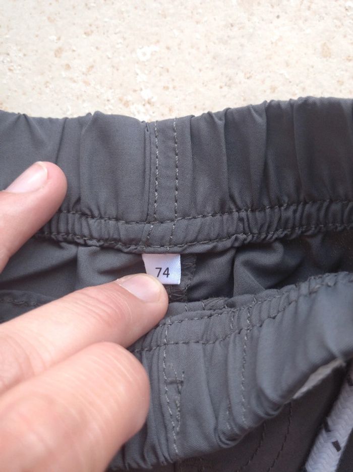 Short neuf sans étiquette Garçon 6/9 mois Zeeman - photo numéro 3