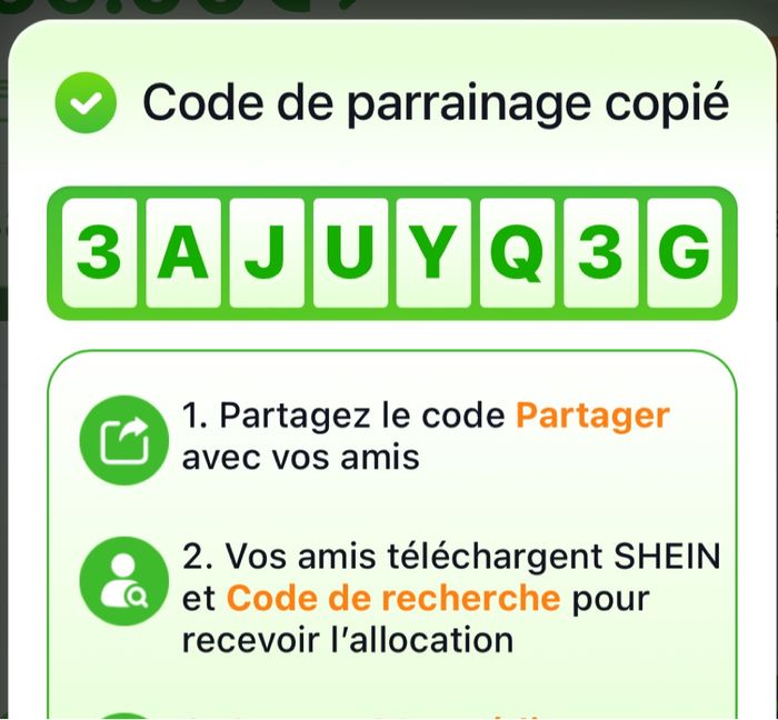 Code réduction shein - photo numéro 2