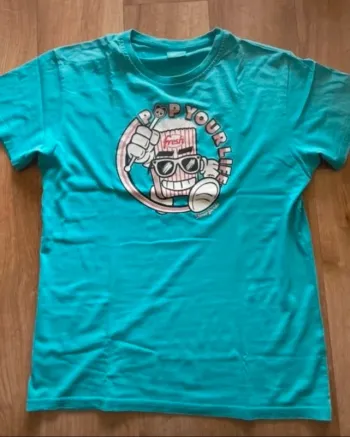 T-shirt bleu Stereo Panda - M