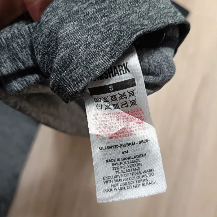 Legging gymshark femme s gris noir - photo numéro 5