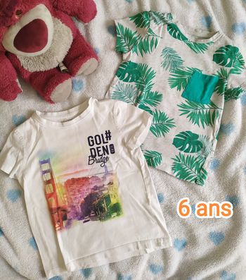T-shirts 6 ans