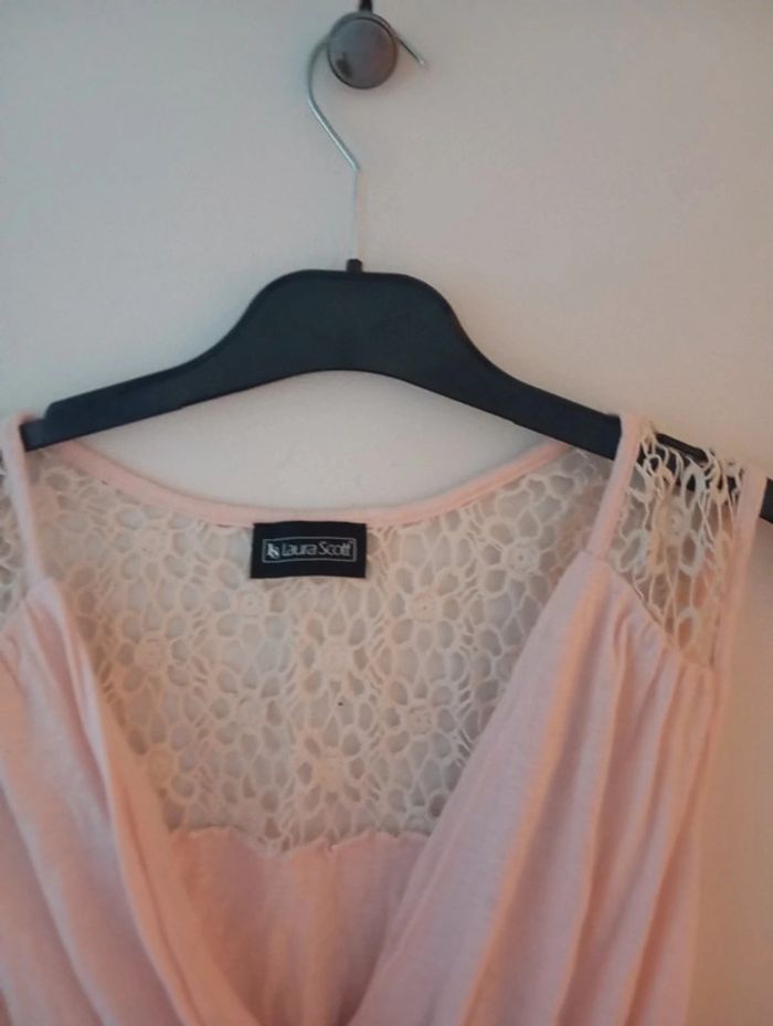 Débardeur dentelle femme taille S - photo numéro 3