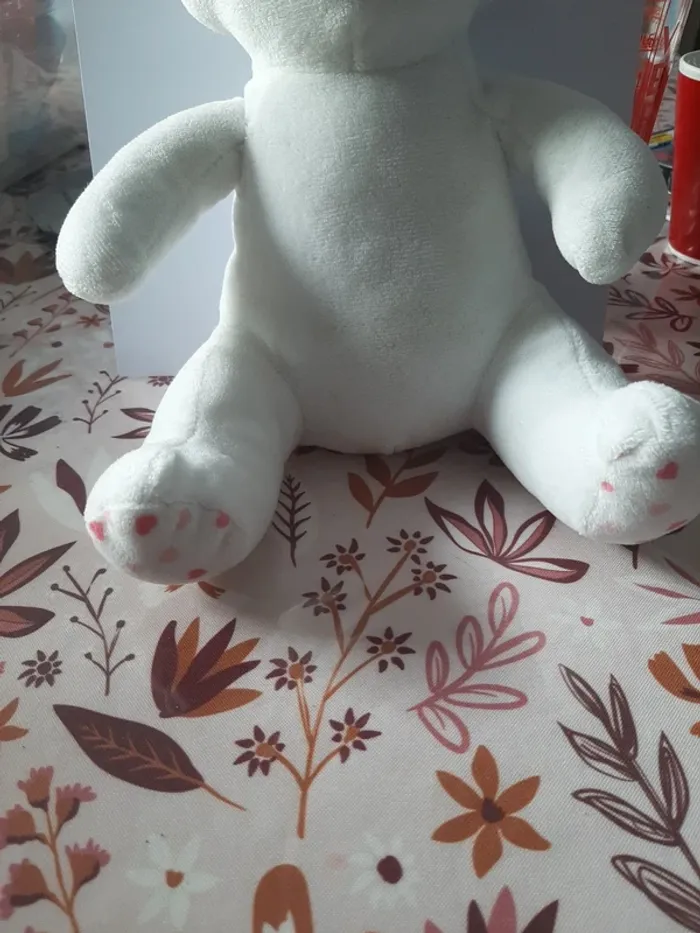 Peluche doudou lapin - photo numéro 2