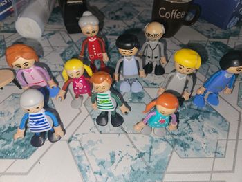 Poupées souples famille recomposée pour enfants | Jouets en bois