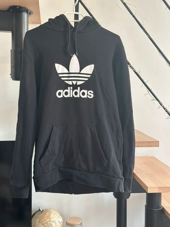 Sweat Adidas Originals Trefoil noir - M