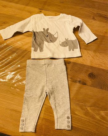 Ensemble fille bébé 3 mois