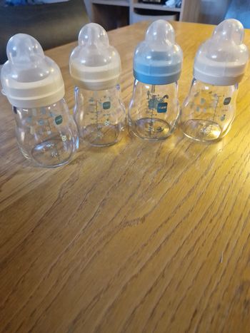 Biberons en verre MAM très bon état