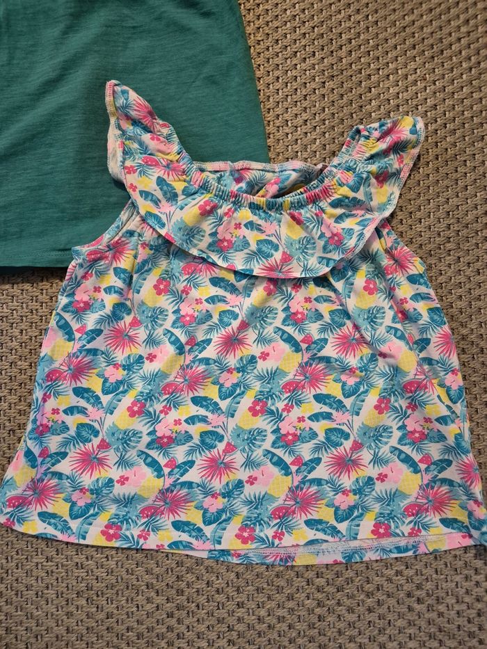 Lot de 3 t-shirts sans manches fille - 8 ans - photo numéro 2