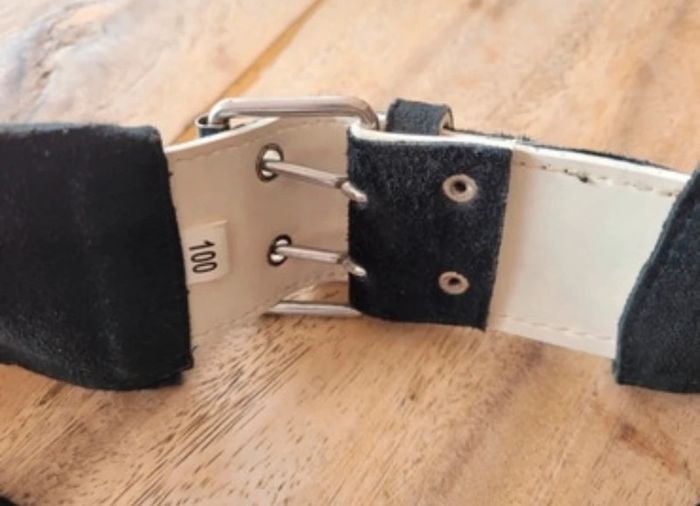 Ceinture en cuir indienne - photo numéro 5