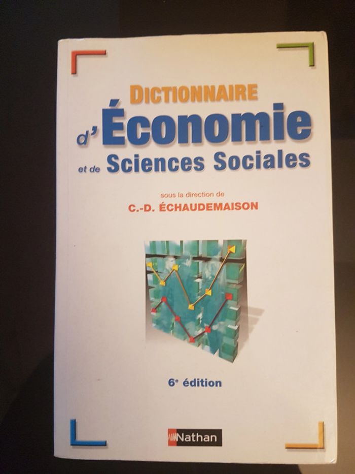 Dictionnaire d'economie et de Sciences sociales