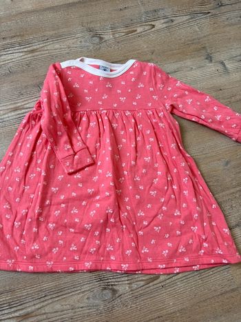 Robe manche longue petit bateau