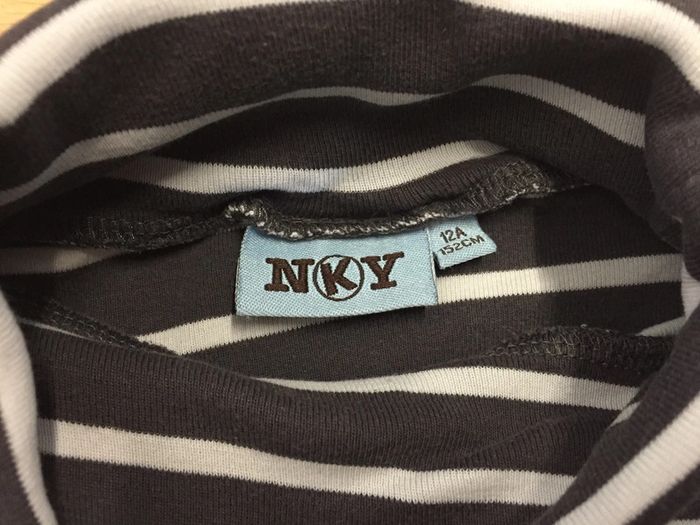 T-shirt ML rayé - NKY - 12ans - photo numéro 3