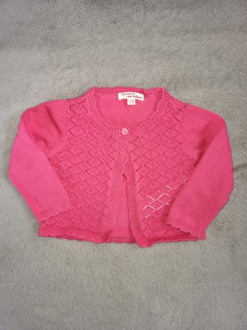 Gilet fille 9 mois Dpam