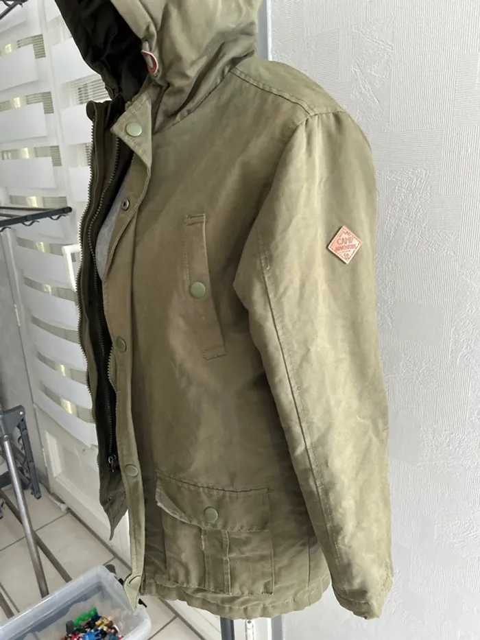 Blouson kaki vert baudet - photo numéro 6