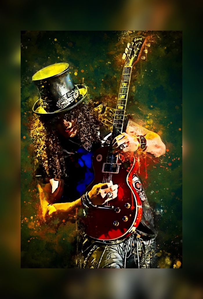 Affiche poster Curt Kobain - Stringsteen - Guns & Roses 🌹 - photo numéro 4