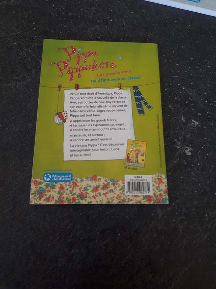 Livre Pippa Pepperkorn tome 1 nouvelle à l'école - photo numéro 3