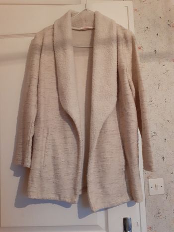 Veste  longue femme bon état  taille M  marque camaieu