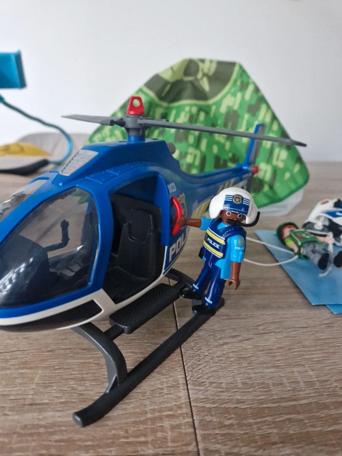 Hélicoptère Police Playmobil - photo numéro 3