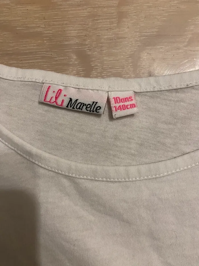 T-shirt manches longues 10 ans - photo numéro 2